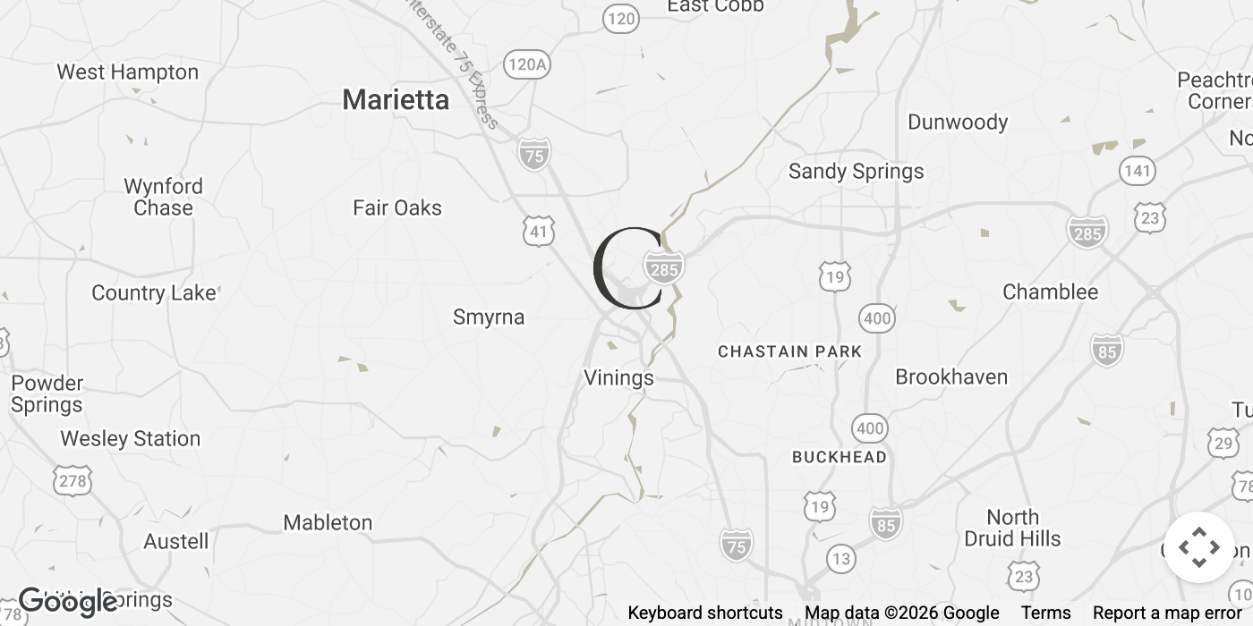 Map of our Atlanta office